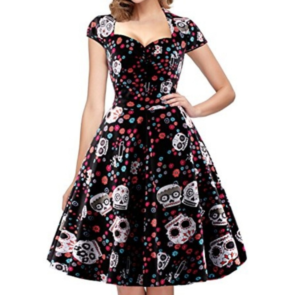 *Sold* Sugar Skull Dress